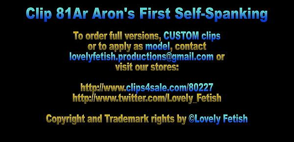  Clip 81Ar Arons First Self Spanking - Full Version Sale $3